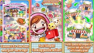 Cooking Mama Let's Cook Puzzle Android Gameplay | Puzzle Android Game for kids & Girls screenshot 1