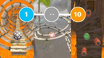 Rollance : Adventure Balls All Level 1-100 (Part 1) | No Commentary, No Music, Android Gameplay