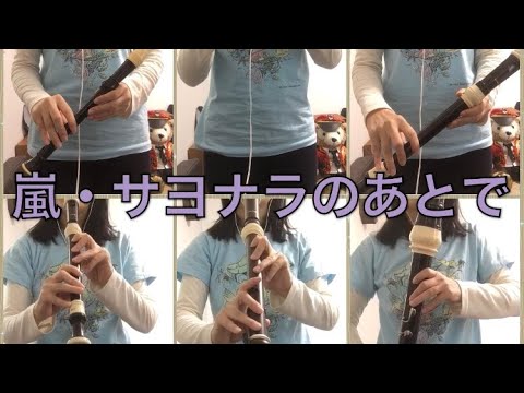 【嵐】サヨナラのあとで をリコーダーで演奏してみた【LOVE】