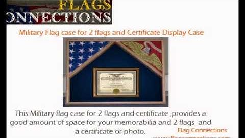 Flag Display Boxes 3ft 5ft - Flagconnections.com