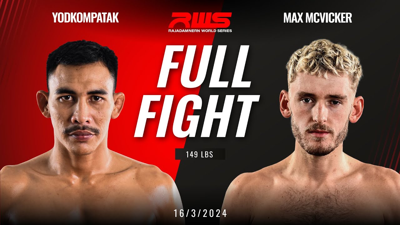 Yodkompatak Sinbimuaythai vs Max McVicker