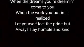 Humble and Kind Tim McGraw with  Lyrics chords