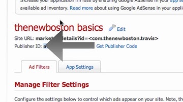 Android Developing Applications Tutorial 197 Adding Ad Unit Id and Ad Size