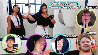 We Let Our Guy Friends Choose Our Outfits For A Week! | MontoyaTwinz