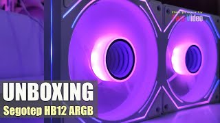 Segotep Hb12 Argb Reverse Fan White Unboxing
