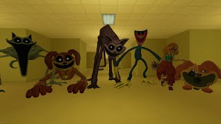 POPPY PLAYTIME CHAPTER 3 CHARACTERS in BACKROOMS!! (Garry's Mod)