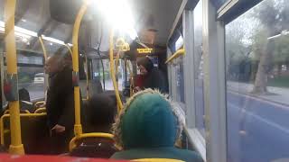 *[FAST DRIVER]* - Short Journey on the Bus Route 109 - Streatham Station - Colliers Water Lane.