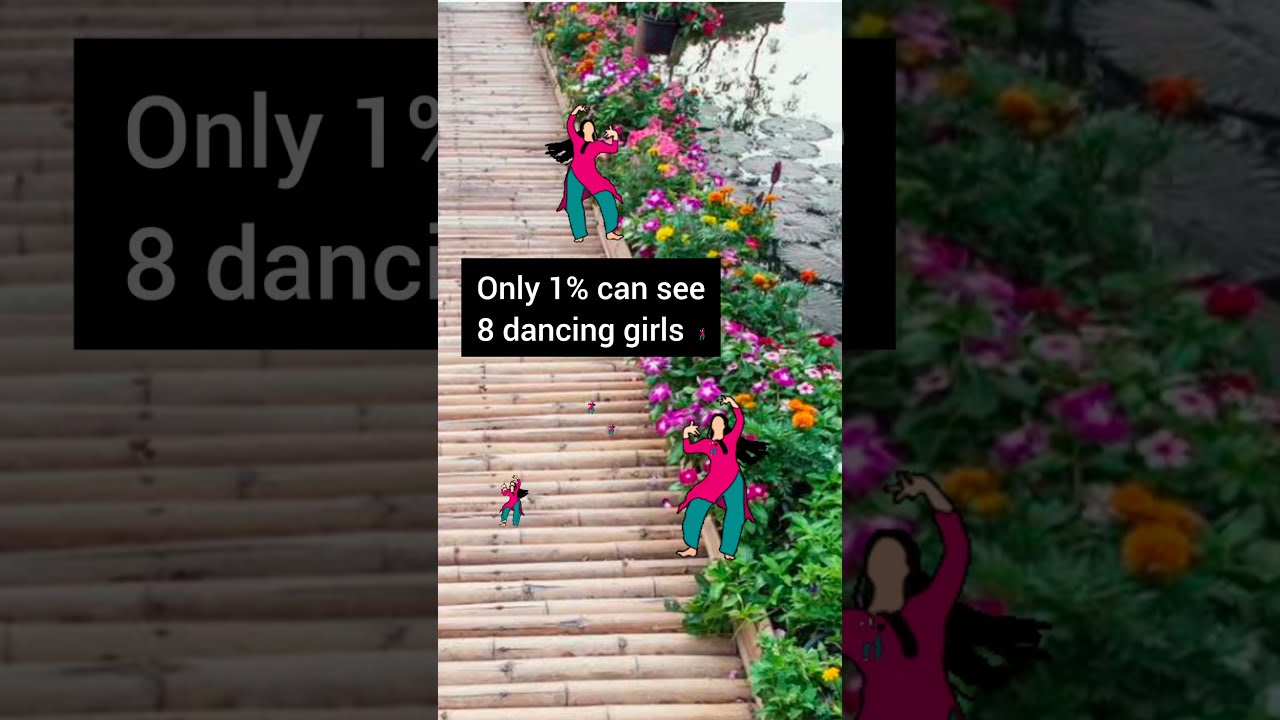 Can You Spot 8 Dancing Girls Trending Viral New Eyechallenge Watermagic Magic Quiztime