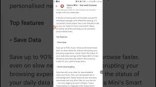 Opera mini fast browser screenshot 4