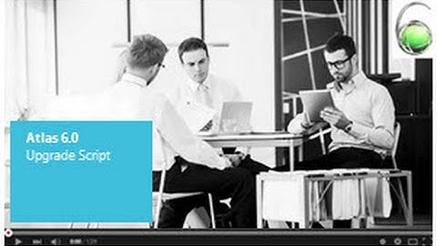 Upgrade Script Tool to Atlas 6