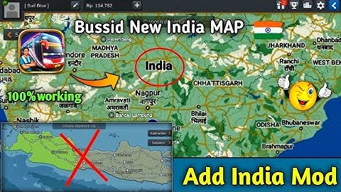 Hoe voeg ik een nieuwe India Map Mod toe voor de Bus Simulator Indonesia Game?