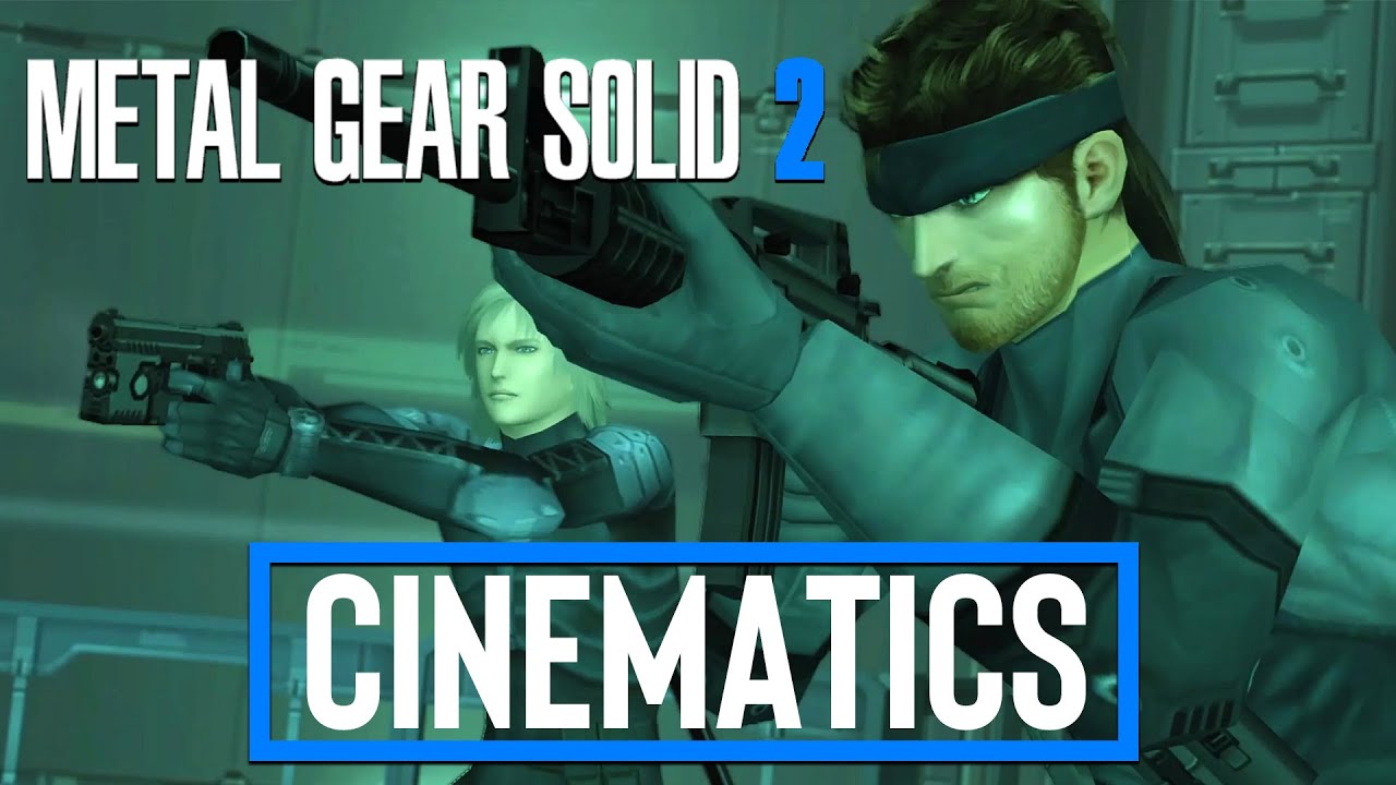 Metal Gear Solid 2 - All Cinematics | except "Codec" dialogs - YouTube