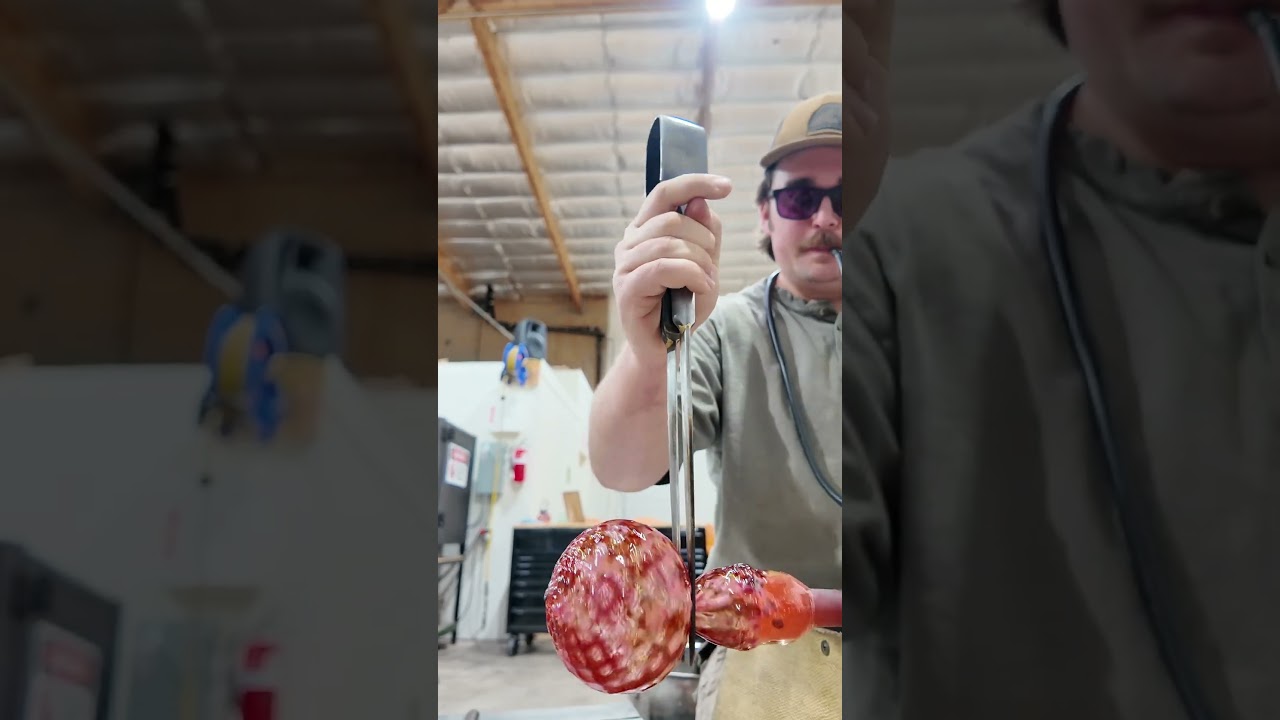 Color and glass ornament style #sculpture #forging #glassart #glassblowing #glassblower #ornaments