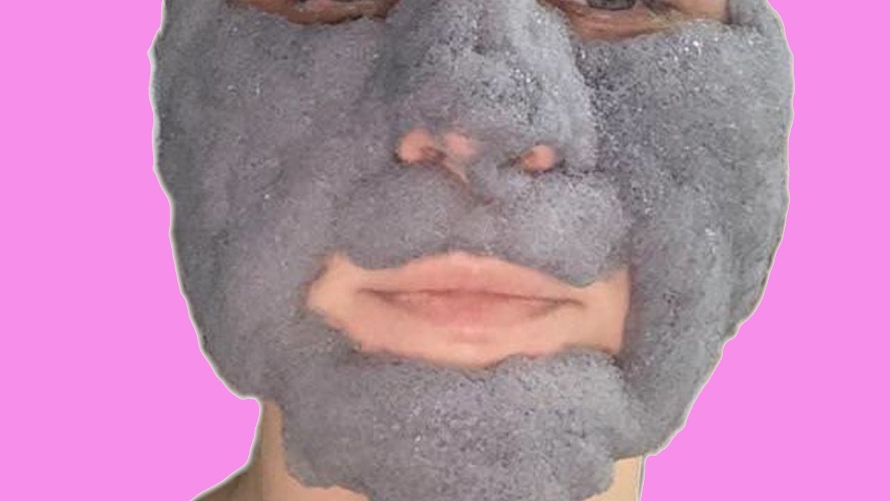 dusin destillation Frugtgrøntsager Tester Bubble Clay Mask fra Pure & Care - YouTube