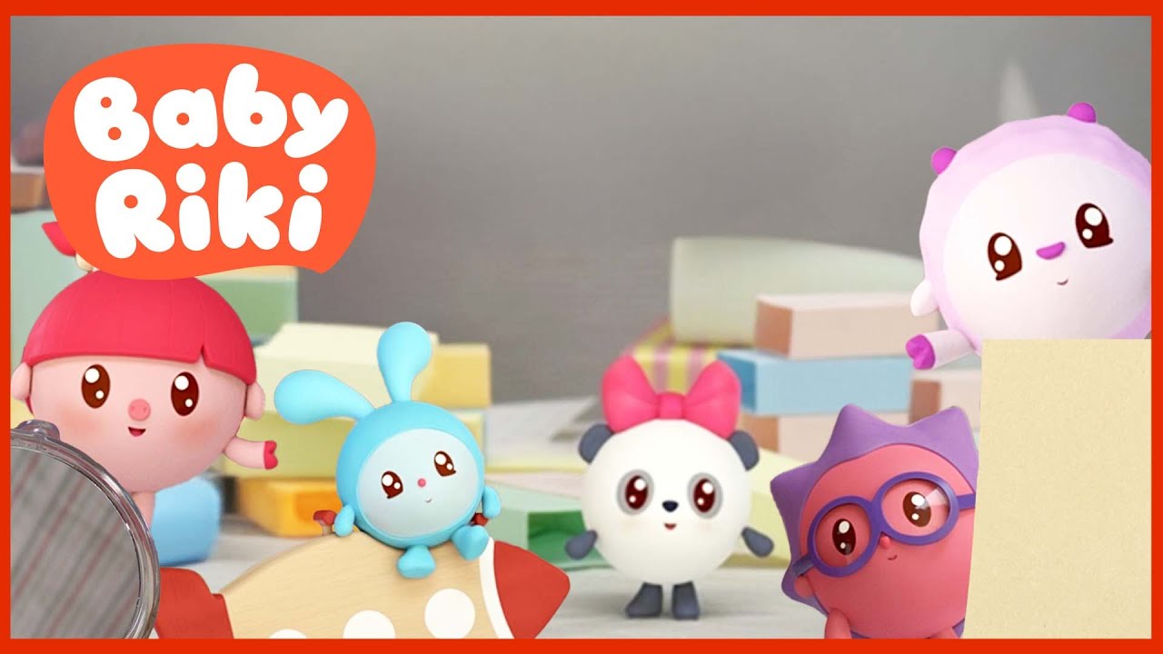 🙈 De-a V-ați Ascunselea cu BabyRiki – Desene Animate Educative pentru Copii Mici 👧🧒