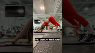 Full week of workouts as someone who eats for a job! #workout #fitness #eating #health #foodie