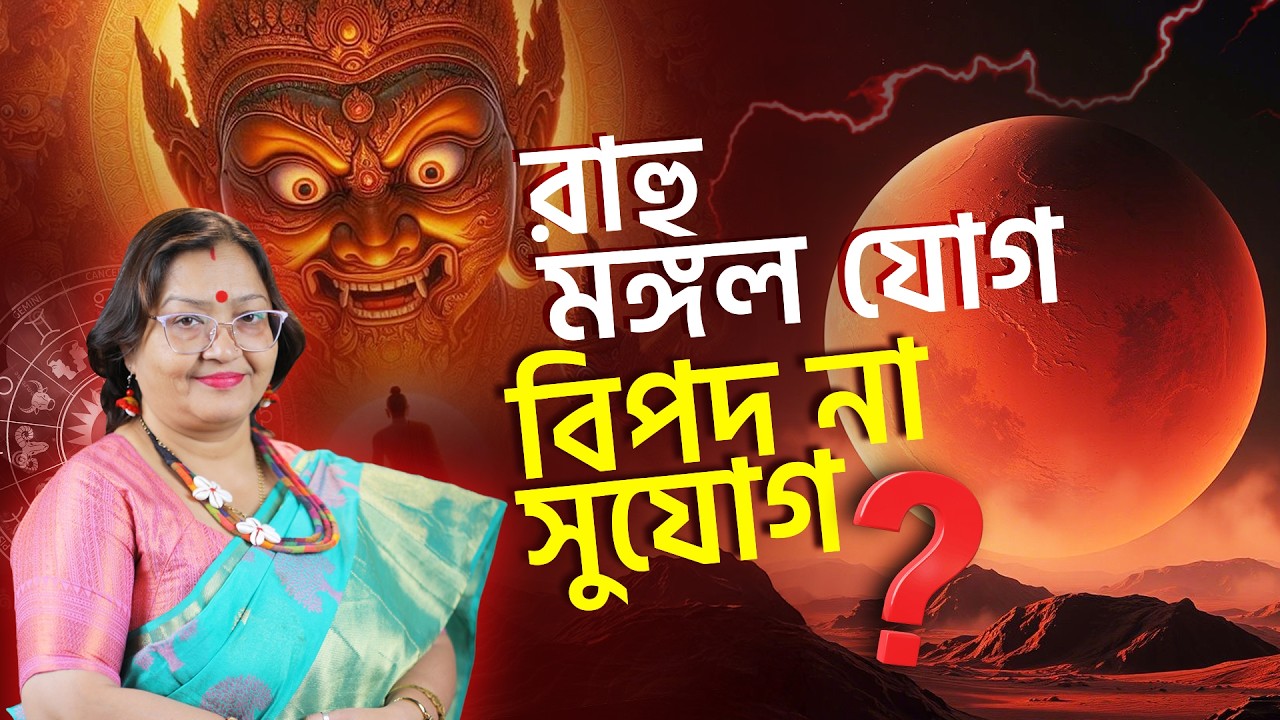 রাহু–মঙ্গল যোগ: বিপদ না সুযোগ? Astrologer Jyotirmoyee Deboshree