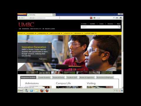 myUMBC - Create Portal Account