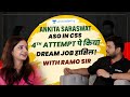   with ankita saraswat  aso in css  ramo sir topper interview  ramo sir topperstalk ssc 