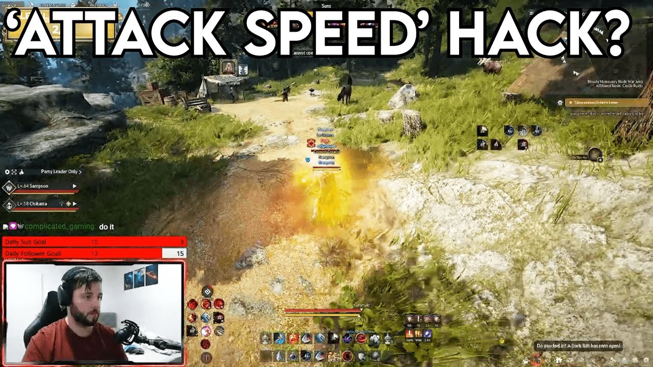 ล้มเหลวในการเรียกไฟล์แพทช์ black desert  2022 Update  BDO - 'ATTACK SPEED' HACK? | Black Desert Highlights