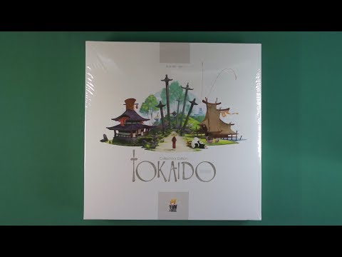 Tokaido [1] Распаковка коллекционного издания игры Токайдо