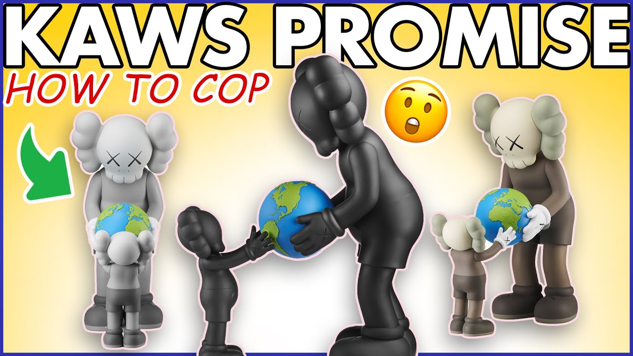 WHERE TO BUY - KAWS THE PROMISE (black, gray, brown) Review and