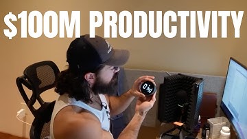 Alex Hormozi Wisdom - How To Use The Productivity Timer