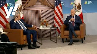 Biden meets with Mexican president at APEC summit