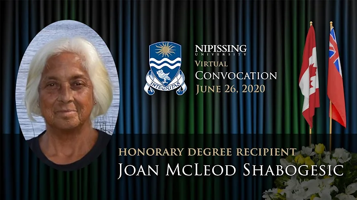 Honorary Degree Recipient Joan McLeod Shabogesic