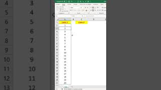 Aprende a realiz|ar listas con la función secuencia en Excel. #excel #exceltips