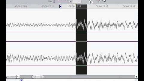 Sub Frame Audio Editing in Final Cut Pro 7