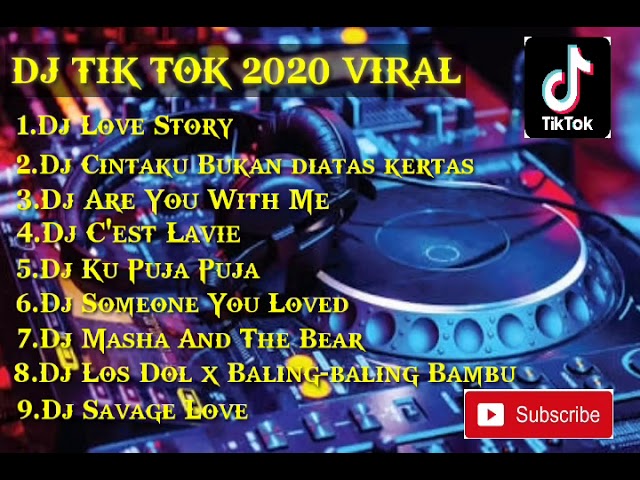 Kumpulan Dj Tik Tok Terbaru 2020 Viral || Dj Love Story Full Album 2020 class=