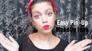Easy Pin-Up Makeup Look