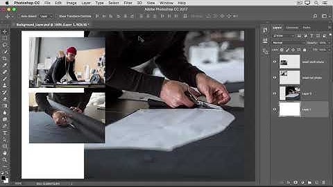 Unlock the Background layer  in Adobe Photoshop.