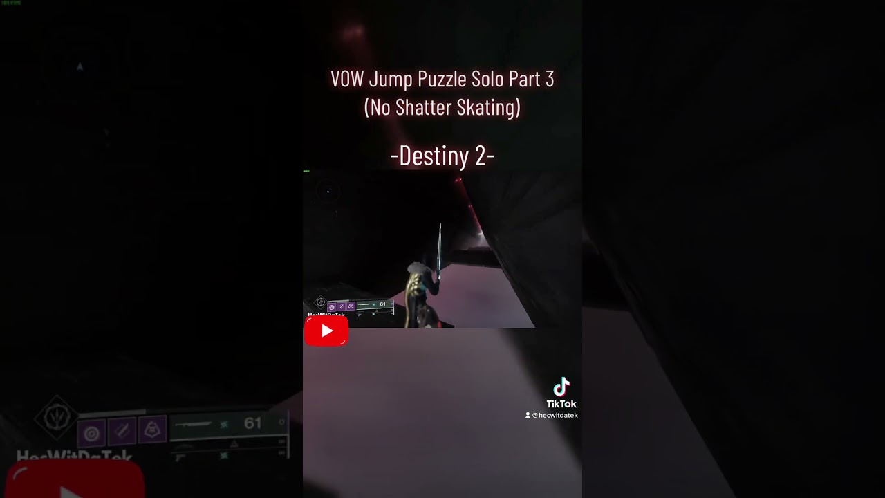 VOW Jump puzzle Solo P3 (No shatter skate) 