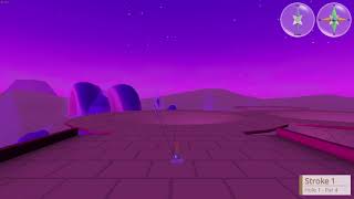 [4D Golf] Dunes Challenge - Oasis: 1 stroke