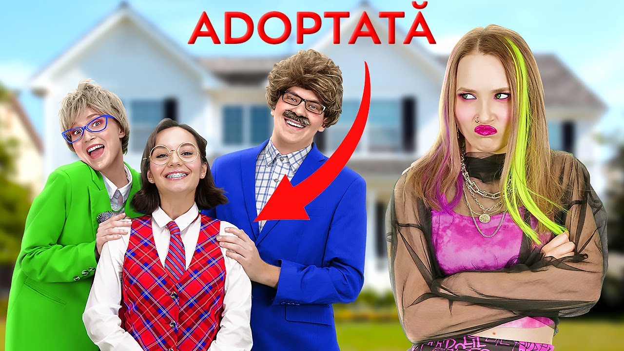 ⁣AM FOST ADOPTATĂ DE DIRECTOARE | Prima zi a fiicei directoarei într-o școală nouă – 123 GO! SCHOOL