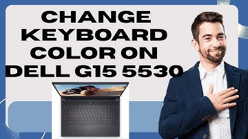 How to change keyboard color on Dell G15 5530 (2025) (RGB Backlight Customization Easy!) l SM Tech