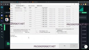 PancakeSwap Sniping Bot // DEX - DEXTOOLS BOT