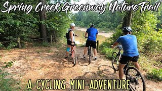 Spring Creek Greenway Nature Trail Ride (Super Fun Trail to Bike in Spring, TX!)