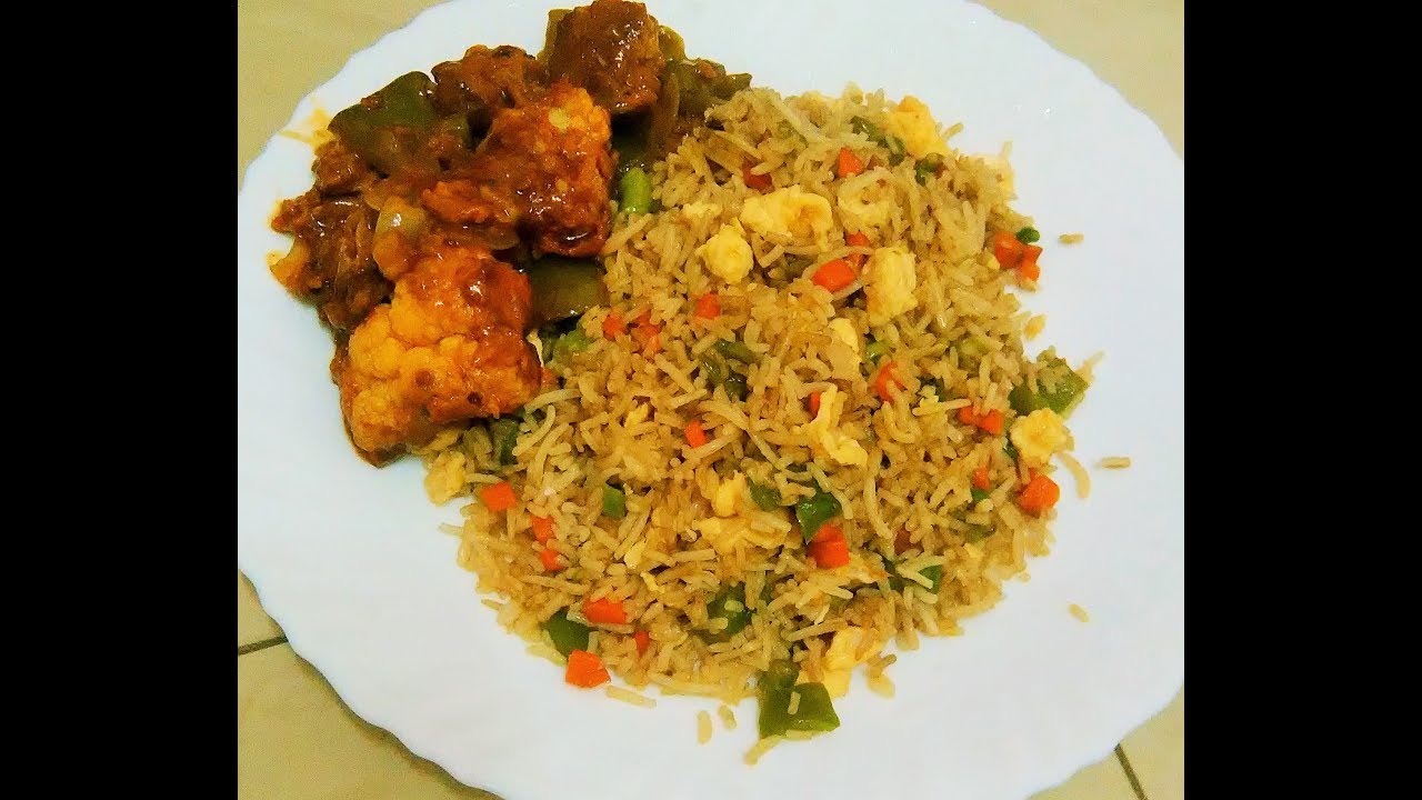 കേരള ഫ്രൈഡ് റൈസ് How to make egg fried rice/quick and easy kerala