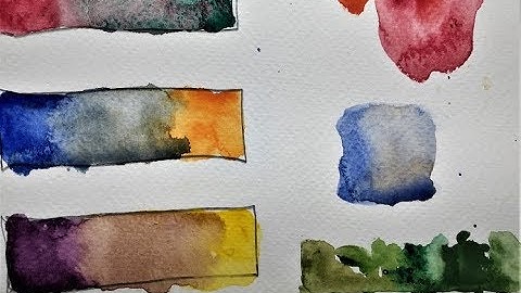 Simple Color Mixing in Watercolour- with Chris Petri
