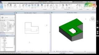 درس عمل سقف مائل   ريفيت معماري How to create a roof slope in Autodesk Revit