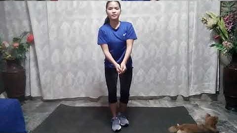 PED 027-Module 1- Exercise Documentation | Apuda, Mariel Enaflor R. BSN 2-A9 |