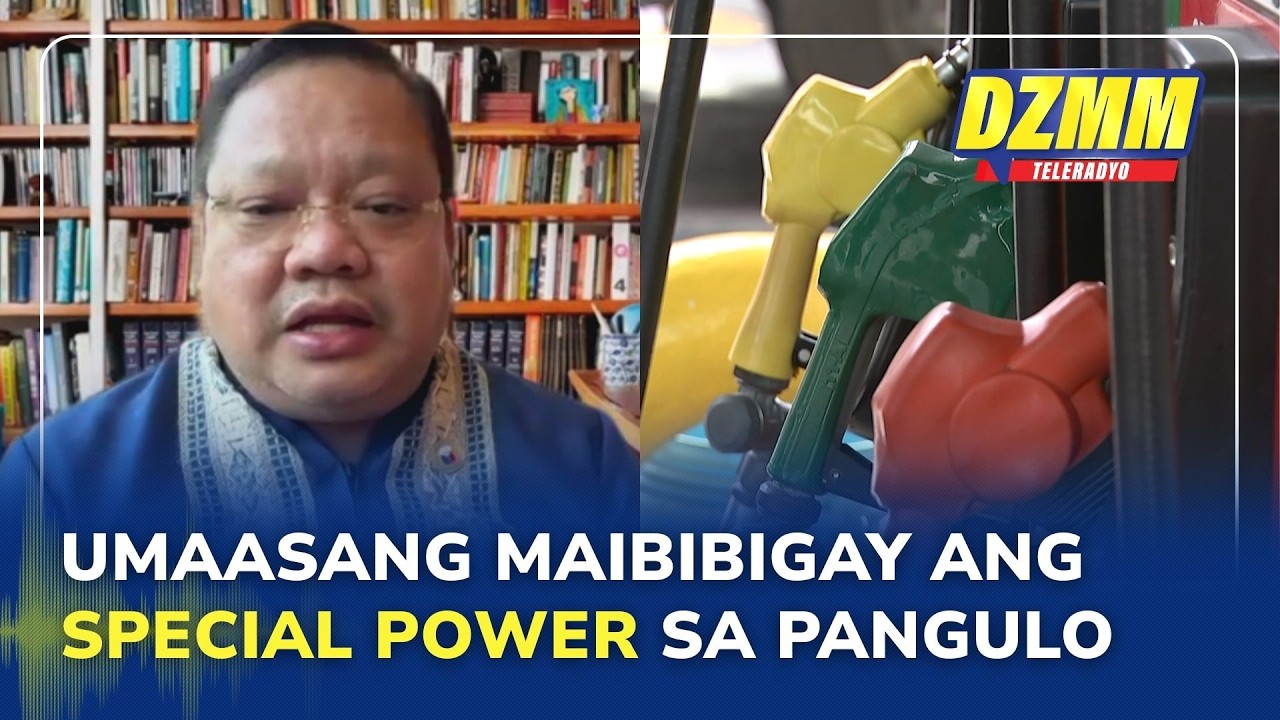 Marcos should be granted of special powers to cut excise tax on fuel before  session break: solon