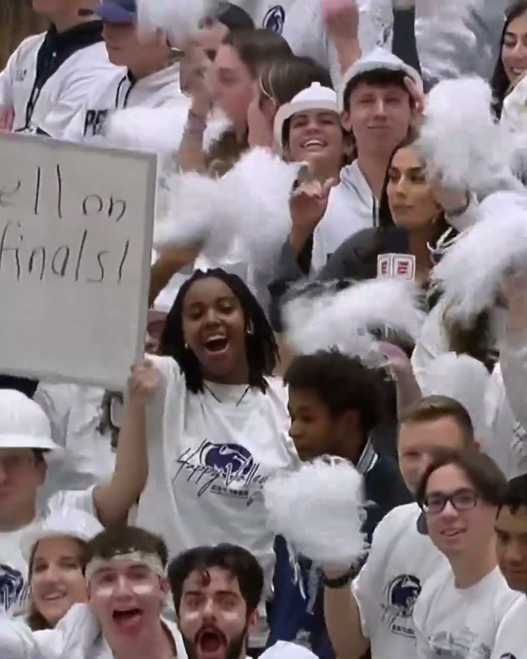 White out for the volleyball Regional Finals ?