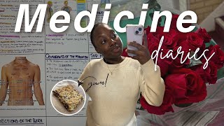 Medicine Diaries| Productive days in my life as a med student (lots of revision) Foundation year