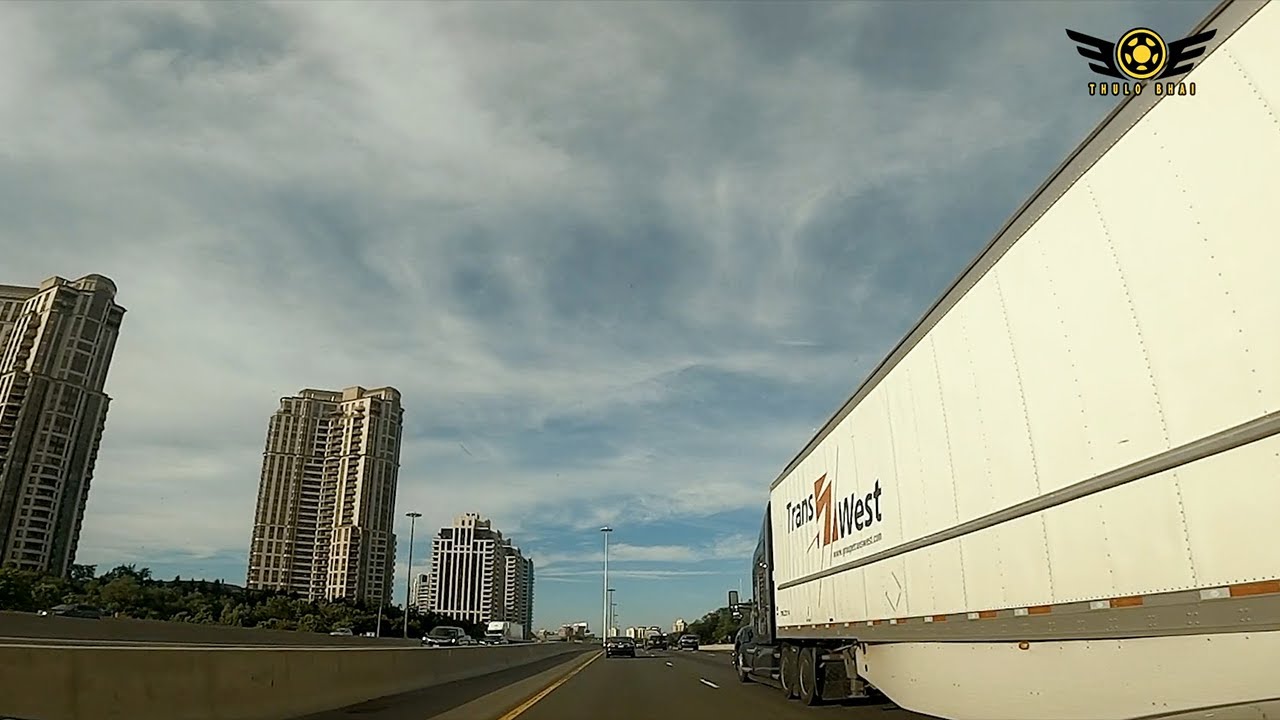 Driving from Blue Mountain to Toronto Ontario Canada - YouTube