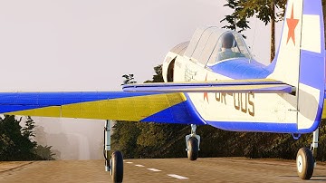 DCS World Yak52 Road Operation!