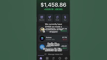 Day 7 of Trading Memecoins, Skip Waitlist Using Bullx Neo Access In Bio!